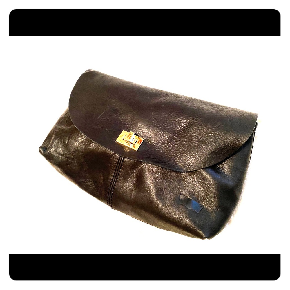Levi’s Black Leather Clutch